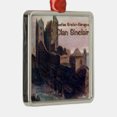 Castles Sinclair-Girnigoe - Clan Sinclair Metalen Ornament (Rechts)
