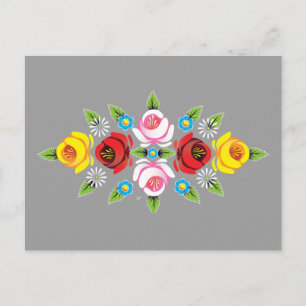 Castles - Traditionele kanaalfolkkunst Briefkaart