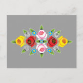 Castles - Traditionele kanaalfolkkunst Briefkaart (Voorkant)