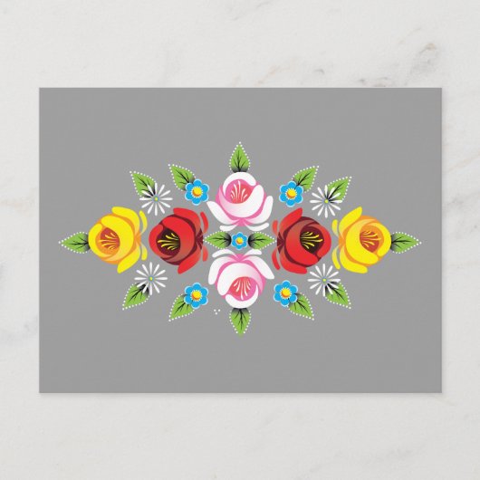 Castles - Traditionele kanaalfolkkunst Briefkaart (Voorkant)