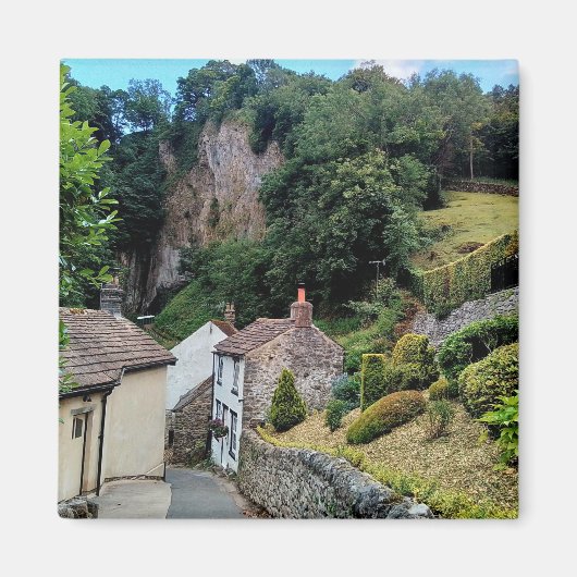 Castleton en de kliffen magneet (Voorkant)