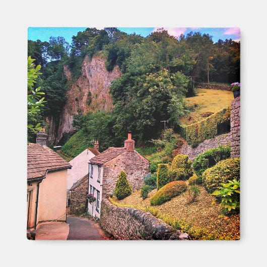 Castleton en de kliffen magneet (Voorkant)