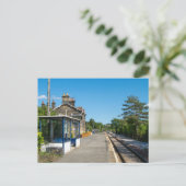 Castleton Moor Railway Station Briefkaart (Staand voorkant)