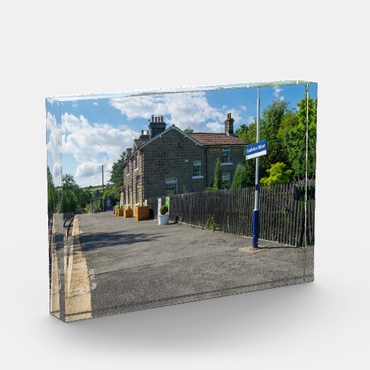 Castleton Moor Railway Station Fotoblokken (Links)