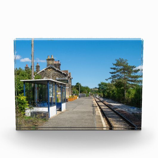Castleton Moor Railway Station Fotoblokken (Voorkant)