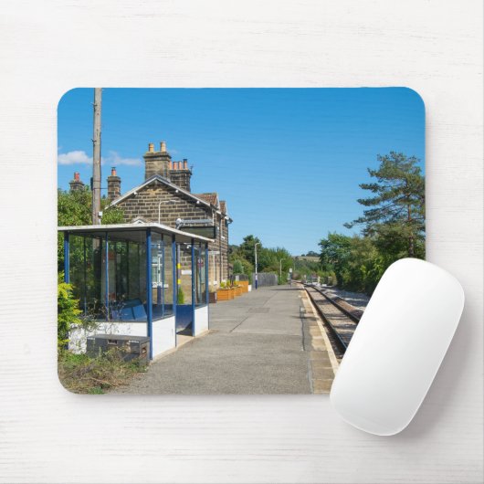 Castleton Moor Railway Station Muismat (Met muis)