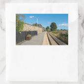 Castleton Moor Railway Station Rechthoekige Sticker (Tas)