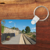 Castleton Moor Railway Station Sleutelhanger (Voorkant)