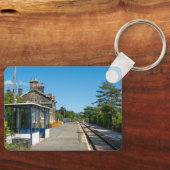 Castleton Moor Railway Station Sleutelhanger (Voorkant)