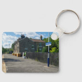 Castleton Moor Railway Station Sleutelhanger (Voorkant)
