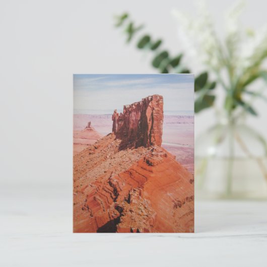 Castleton Tower in Utah-Postkarte Briefkaart (Staand voorkant)