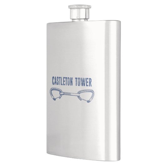 Castleton Tower klimt Quickdraw Flacon (Links)