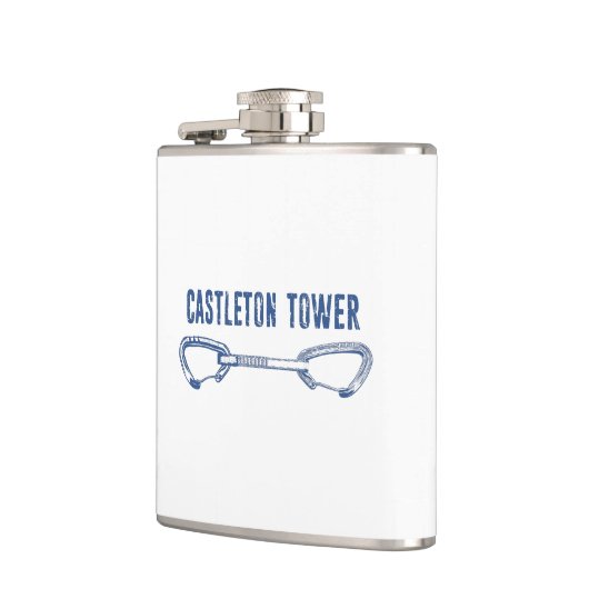 Castleton Tower klimt Quickdraw Heupfles (Links)