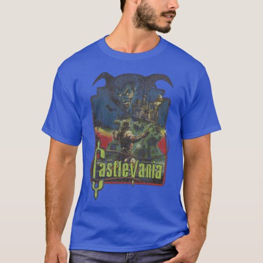 Castlevania 1986 grappig t-shirt (Voorkant)