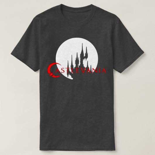 Castlevania 2 t-shirt (Design voorkant)