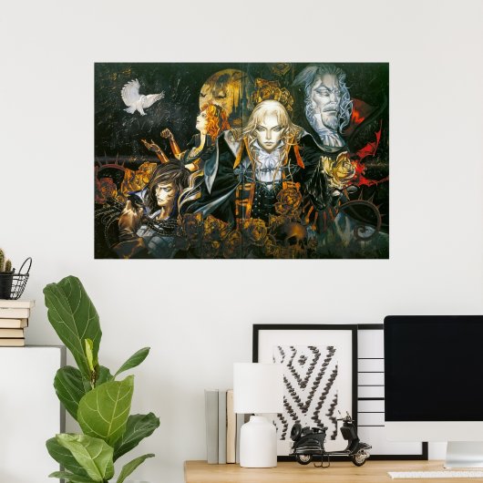 CastleVania 8k Poster (Thuiskantoor)