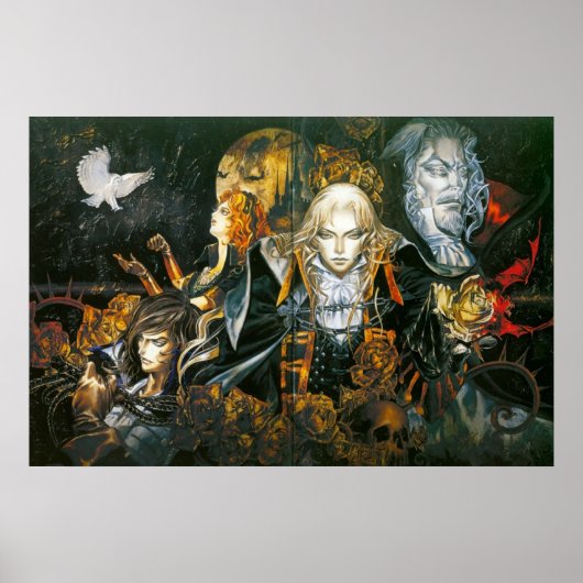 CastleVania 8k Poster (Voorkant)