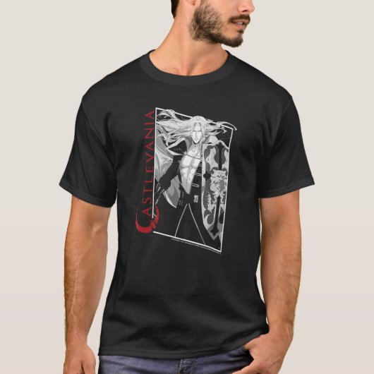 Castlevania Alucard Box Up T-shirt (Voorkant)