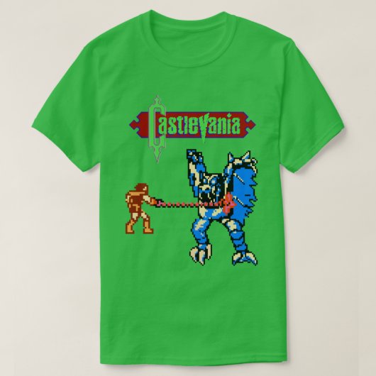 Castlevania laatste baas t-shirt (Design voorkant)