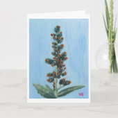 Castor Bean Plant Kaart (Voorkant)