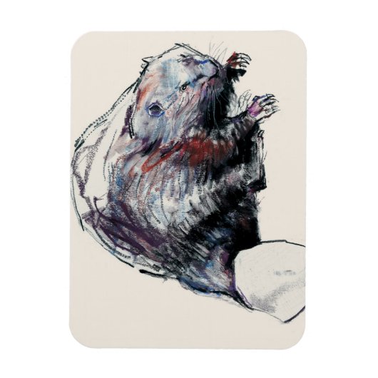 Castor Fiber 2001 Magneet (Verticaal)