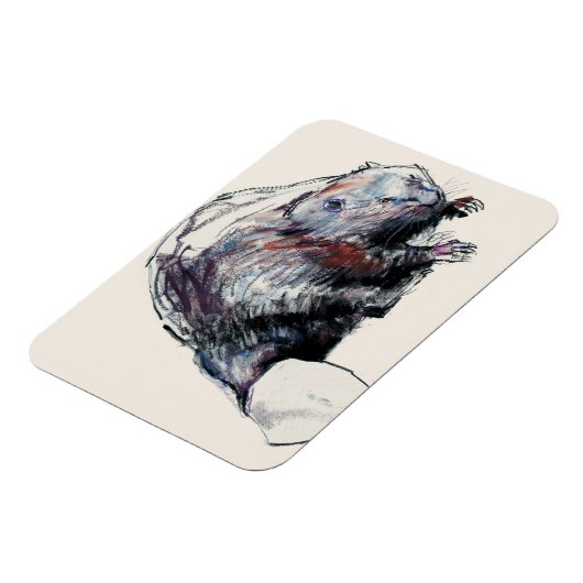 Castor Fiber 2001 Magneet (Linkerzijde)