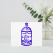 Castor Oil. Ja! Briefkaart (Staand voorkant)