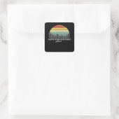 Castor River State Forest, Verenigde Staten Vierkante Sticker (Tas)