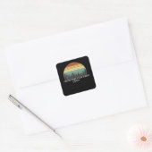 Castor River State Forest, Verenigde Staten Vierkante Sticker (Envelop)