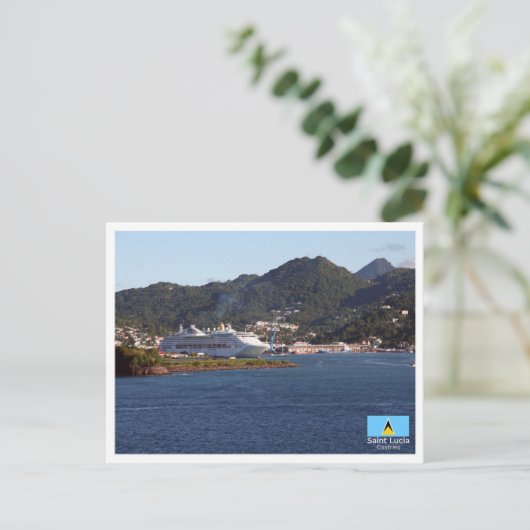 Castries - Saint Lucia Briefkaart (Staand voorkant)