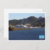 Castries - Saint Lucia Briefkaart (Voorkant / Achterkant)