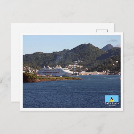 Castries - Saint Lucia Briefkaart (Voorkant / Achterkant)