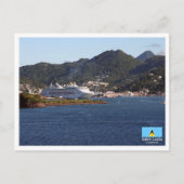 Castries - Saint Lucia Briefkaart (Voorkant)