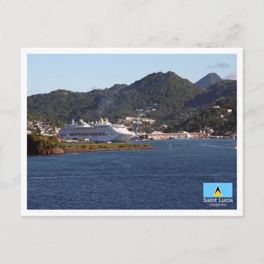 Castries - Saint Lucia Briefkaart (Voorkant)