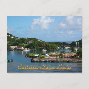 Castries, Saint Lucia Briefkaart