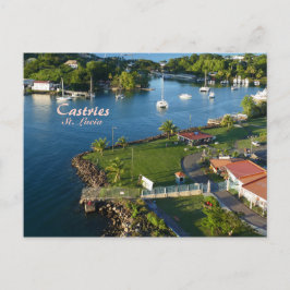 Castries Saint Lucia Caribbean Island Briefkaart