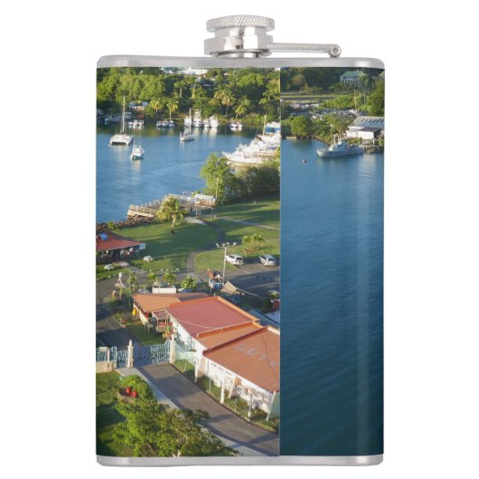 Castries Saint Lucia Caribbean Island Heupfles (Achterkant)