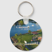 Castries Saint Lucia Caribbean Island Sleutelhanger (Voorkant)