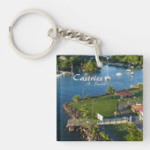 Castries Saint Lucia Caribbean Island Sleutelhanger (voorkant)