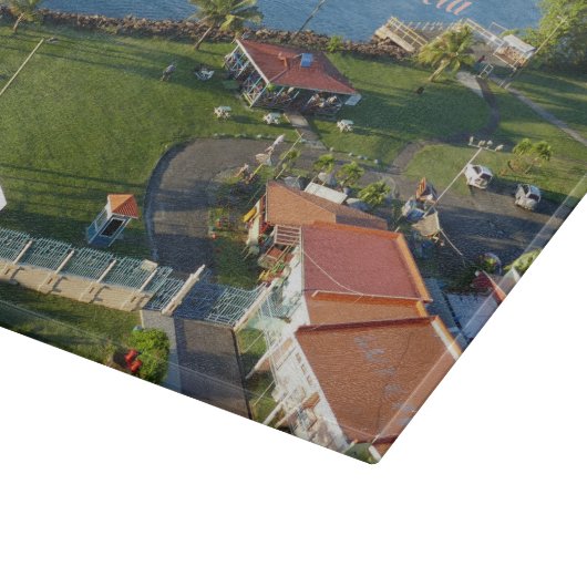 Castries Saint Lucia Caribbean Island Snijplank (Hoek)