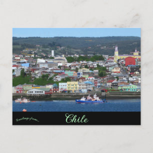Castro Chile Briefkaart