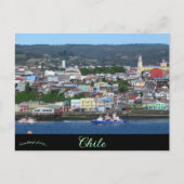 Castro Chile Briefkaart (Voorkant)