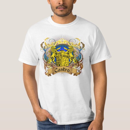 Castro Family Crest T-shirt (Voorkant)