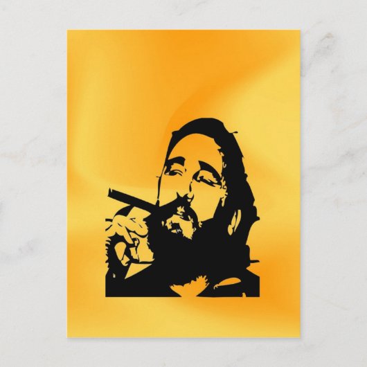 Castro Fidel cuban revolutie Briefkaart (Voorkant)