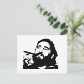Castro Fidel cuban revolutie Briefkaart (Staand voorkant)