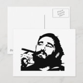 Castro Fidel cuban revolutie Briefkaart (Voorkant / Achterkant)