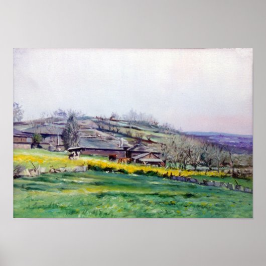 Castro Lázaro (Lugo) Poster (Voorkant)