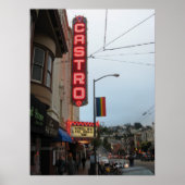 Castro, San Francisco CA Poster (Voorkant)