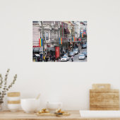 Castro Street - San Francisco, Californië Poster (Keuken)