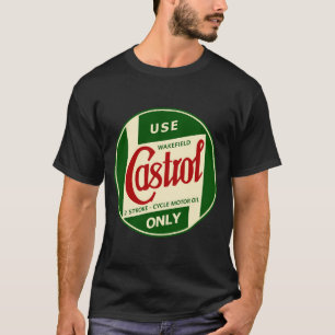 Castrol â€"2 takt cyclus motorolie  Logo T-shirt